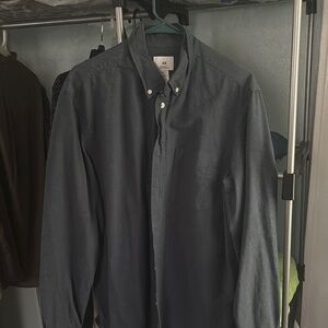 H&M Grey Dress Shirt